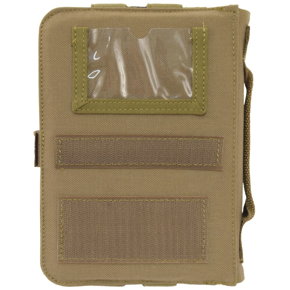 ID holder on back side with more loop backing.