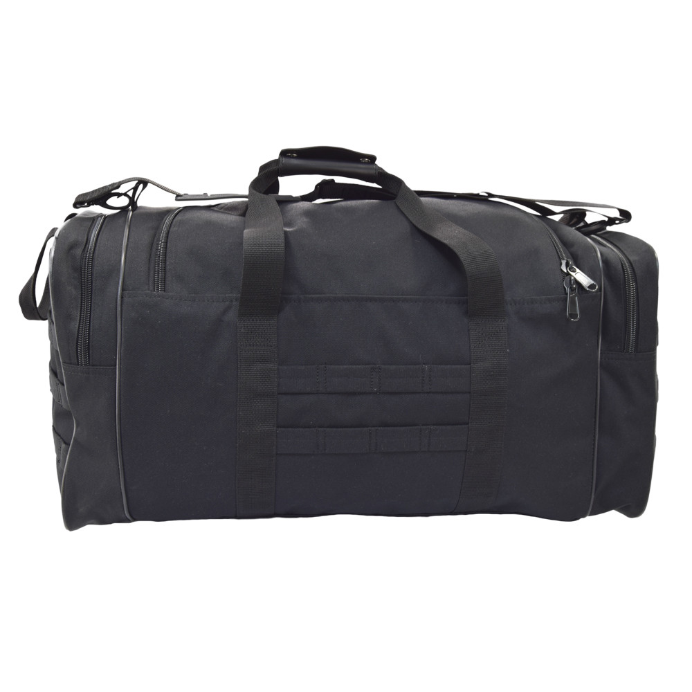 MOLLE webbing on side to clip on extra gear.