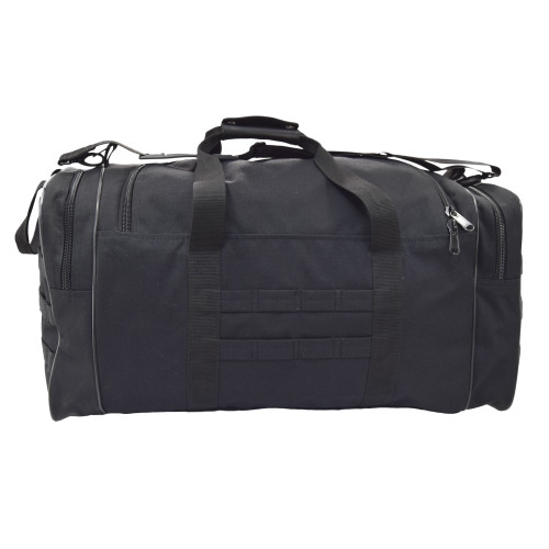 MOLLE webbing on side to clip on extra gear.